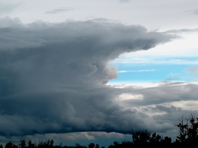 Storm Cloud Leduc, Alberta Canada