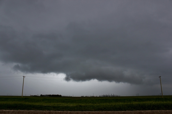 Ominous cloud1 Winnipeg, Manitoba Canada