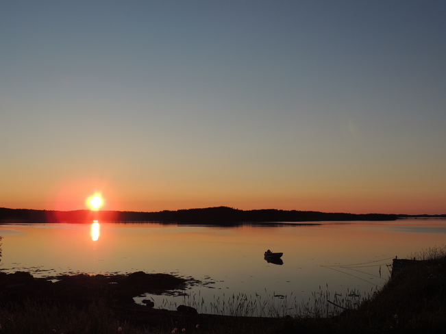 Sunset 's Beauty Boyd's Cove, Newfoundland and Labrador Canada