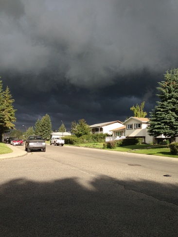 Dark Clouds Calgary, Alberta Canada