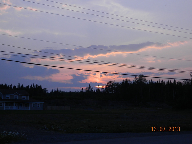 sunset in rodgers cove Boyd's Cove, Newfoundland and Labrador Canada