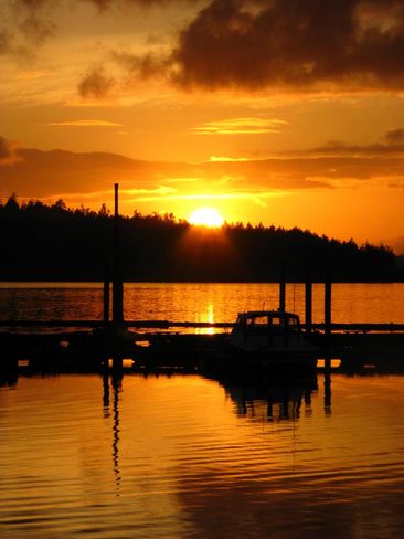 Sunset at Sooke Basin Sooke, British Columbia Canada
