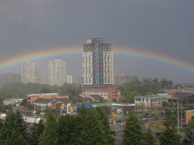 Rainbow cross Brampton, Ontario Canada