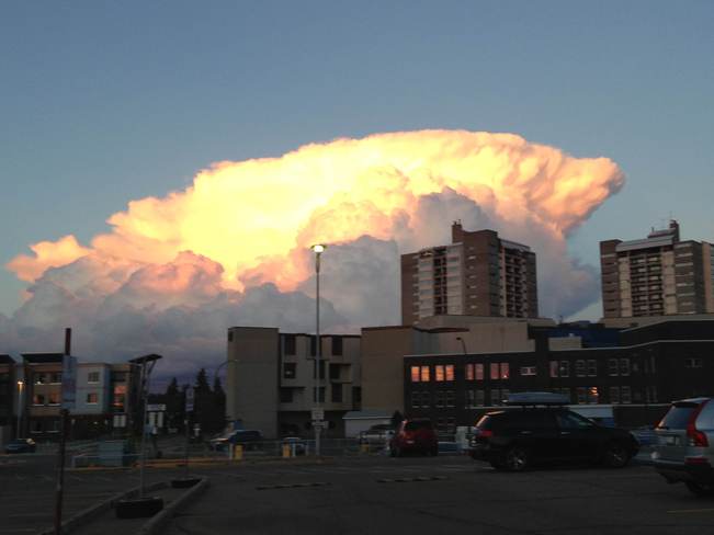 clouds Edmonton, Alberta Canada