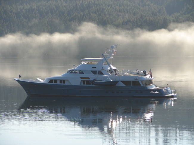 Foggy morning too... Winter Harbour, British Columbia Canada