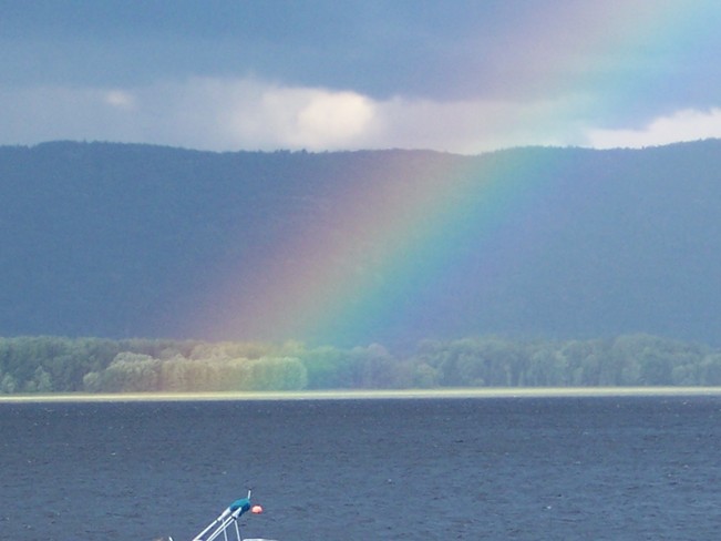 Rainbow Constance Bay, Ontario Canada