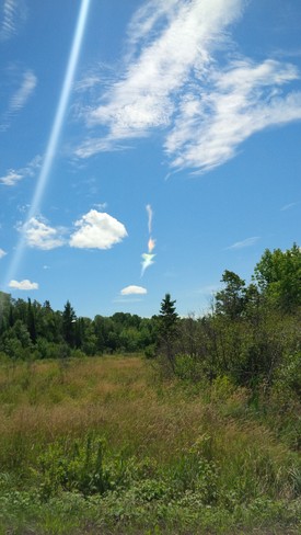 Odd cloud formation 2 Garson, Ontario Canada