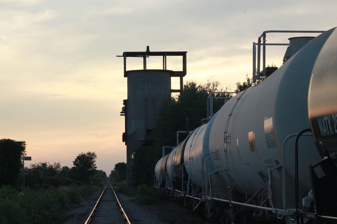 railway tankers Aylmer, Ontario Canada