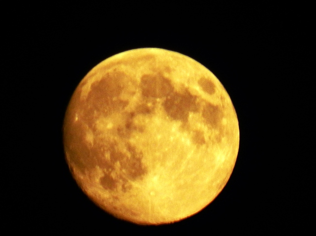 Pleine lune Hawkesbury, Ontario Canada