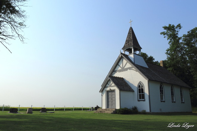 Country Church St. Francois Xavier, Manitoba Canada