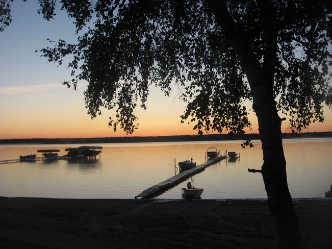 Sunrise Christopher Lake, Saskatchewan Canada