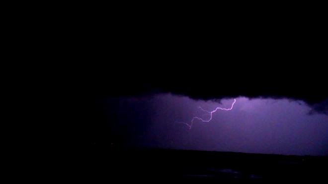 Lightning Ponoka, Alberta Canada