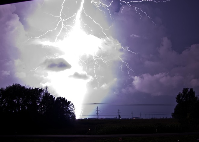 Lightning Bolt Vankleek Hill, Ontario Canada