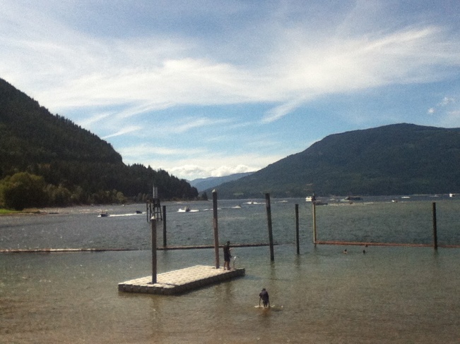 Great Day at Sicamous Beach! Sicamous, British Columbia Canada