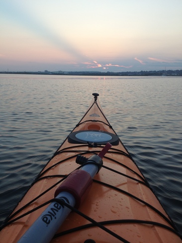 Sunset Kayak Thunder Bay, Ontario Canada