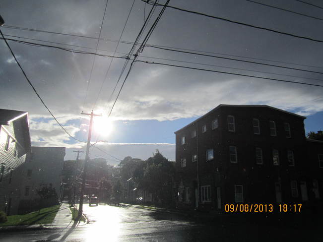 Sunshine and Rain Saint John, New Brunswick Canada