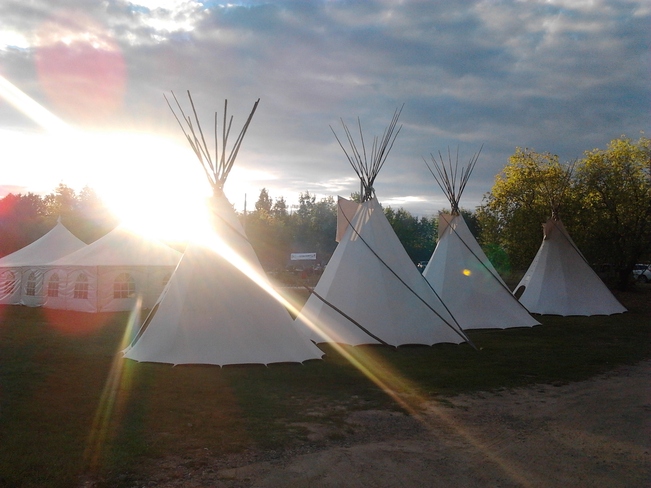Reserve # 19 Lac La Ronge Indian Band Cultural Gathering. La Ronge, Saskatchewan Canada
