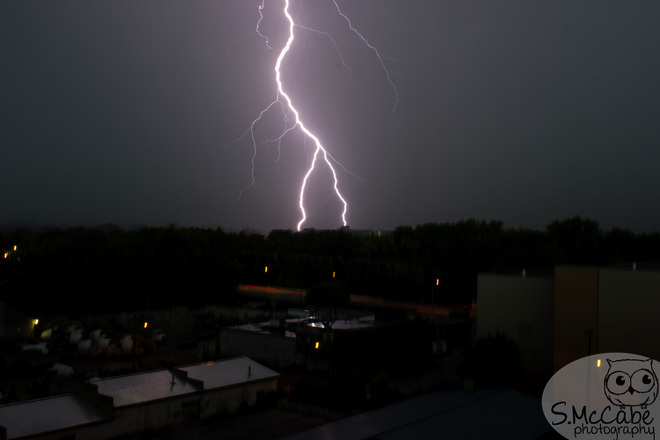 Lightning in London London, Ontario Canada