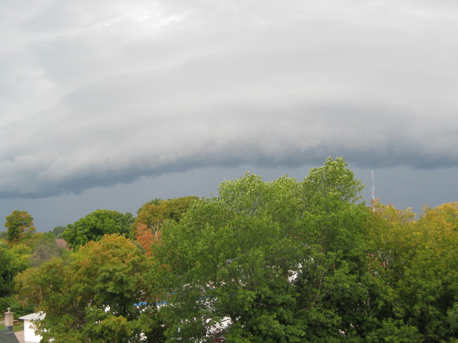 Storm approaching 9-12-13 Arnprior, Ontario Canada