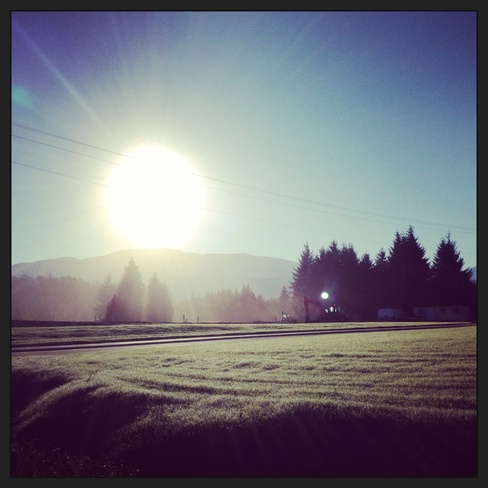 morning sunrise Kitamaat 1, British Columbia Canada