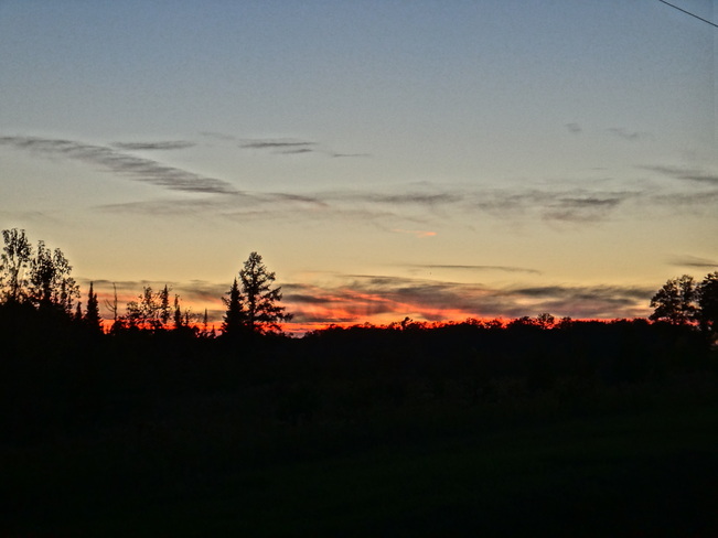 Sunset Clifford, Ontario Canada