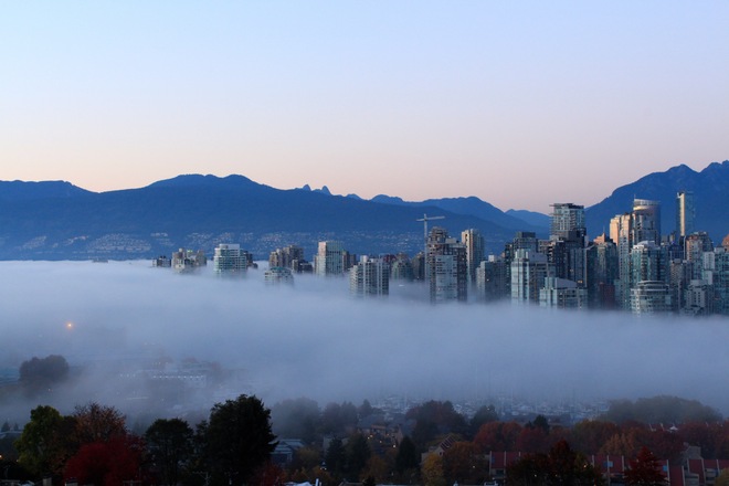 Vancouver Fog Vancouver, British Columbia Canada
