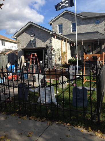 Halloween at our house Courtice, Ontario Canada