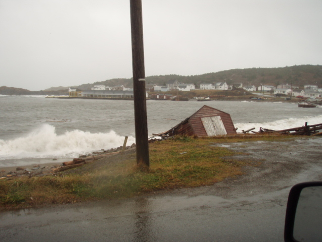 Storm Surge in Twillingate Twillingate, Newfoundland and Labrador Canada