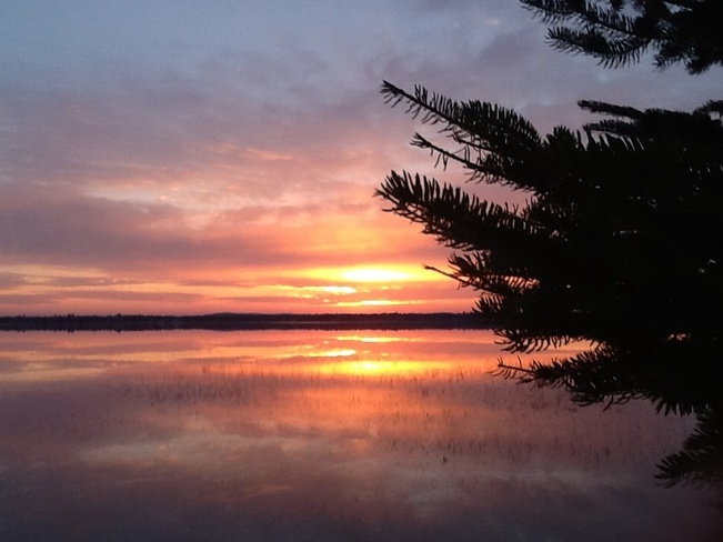 Sunset on Lake George Fredericton, New Brunswick Canada