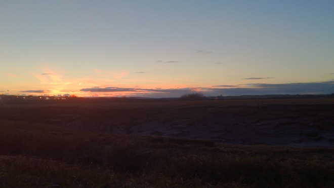 Wolfville Evening Sunset in November Wolfville, Nova Scotia Canada