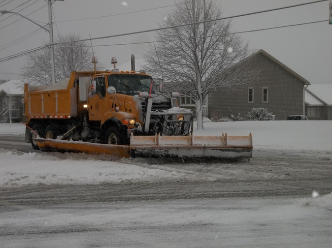 Plowing Saint John, New Brunswick Canada