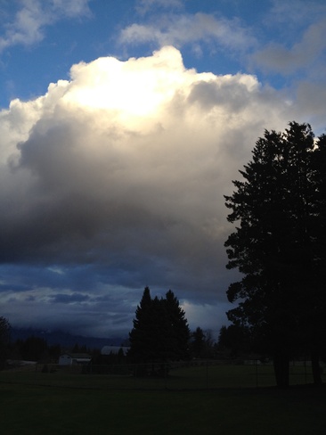 Sun kissed clouds Abbotsford, British Columbia Canada