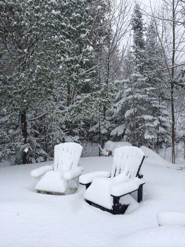 Wintertime Oliphant, Ontario Canada