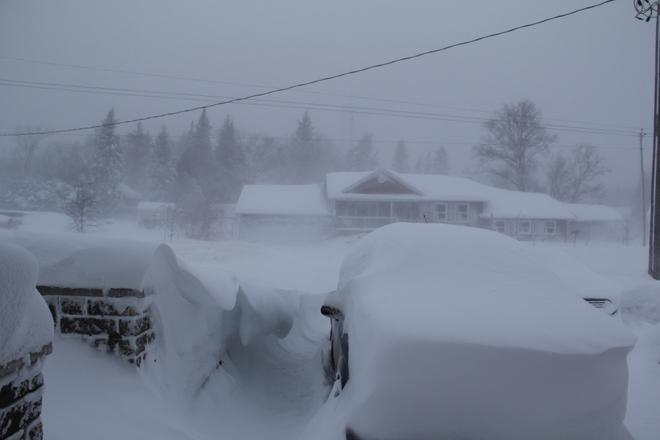 Blizzard 2014 Paisley, Ontario Canada