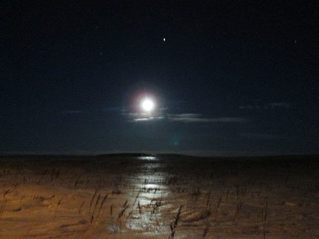 Full Moon Saskatchewan Kindersley No. 290, Saskatchewan Canada