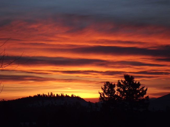 Gorgeous sunrise Kimberley, British Columbia Canada