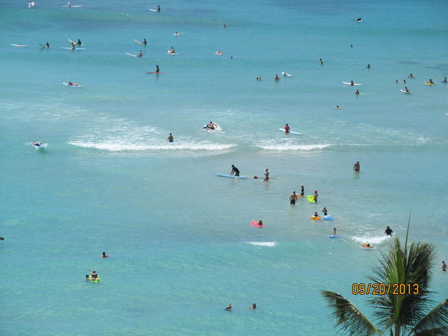 Waiting for the big wave Honolulu, Hawaii United States