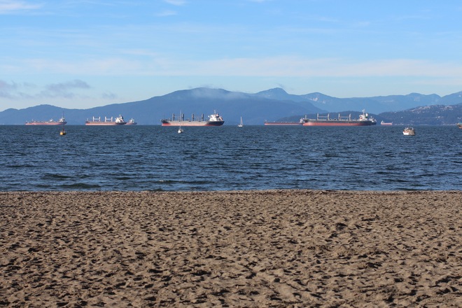 A Beautiful Day at the Beach Vancouver, British Columbia Canada