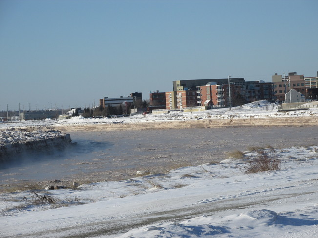 Along the Riverfront This Morning Moncton, New Brunswick Canada