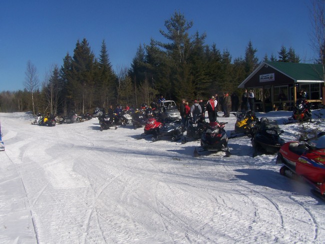 snowmobile club Fredericton, New Brunswick Canada