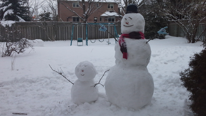 Do You Want to Build A Snowman? Oakville, Ontario Canada