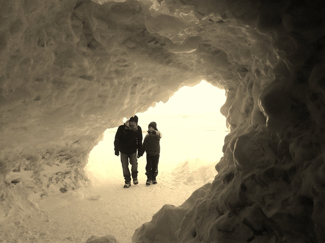 Ice Caves of Crystal Beach Fort Erie, Ontario Canada
