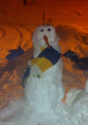 Irene's Snowman Hamilton, Ontario Canada