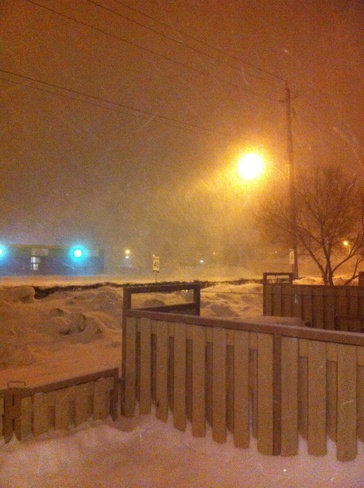 snow!!! Thunder Bay, Ontario Canada