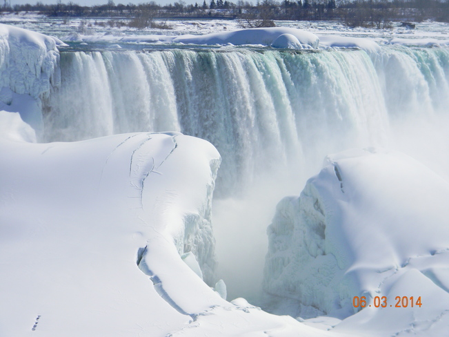 Icy Falls Niagara Falls, Ontario Canada