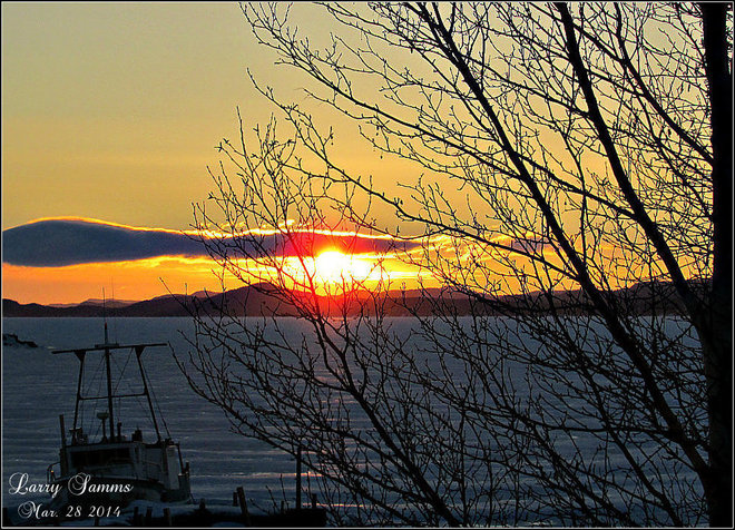 "Sunrise In Springdale" Springdale, Newfoundland and Labrador Canada