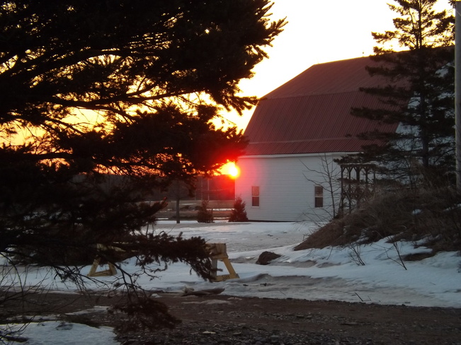 sunrise.. New Minas, Nova Scotia Canada