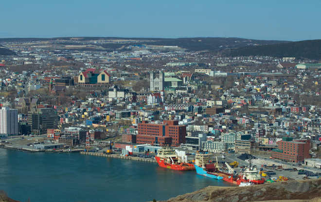 Finally a sunny day St. John's, Newfoundland and Labrador Canada
