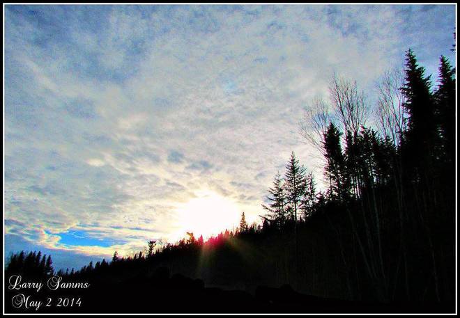 "Evening Sky" Springdale, Newfoundland and Labrador Canada