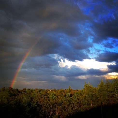 rainbow over eastern passage ns Eastern Passage, Nova Scotia Canada